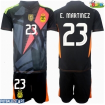 Argentina Emiliano Martinez #23 Keeper Hjemmedraktsett Barn Copa America 2024 Kortermet (+ Korte bukser)